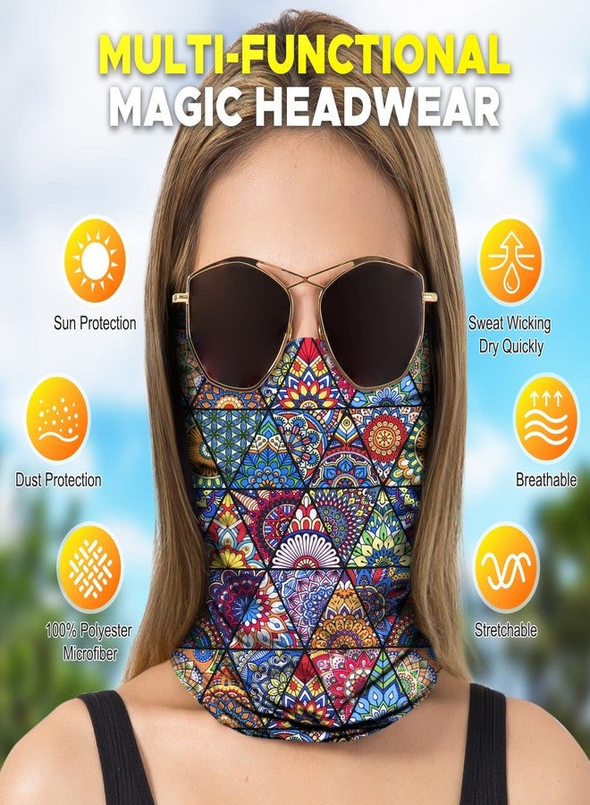 JOEYOUNG Headwear, Bandana, Neck Gaiter Head Wrap Headband Balaclava Magic Scarf - Image 2